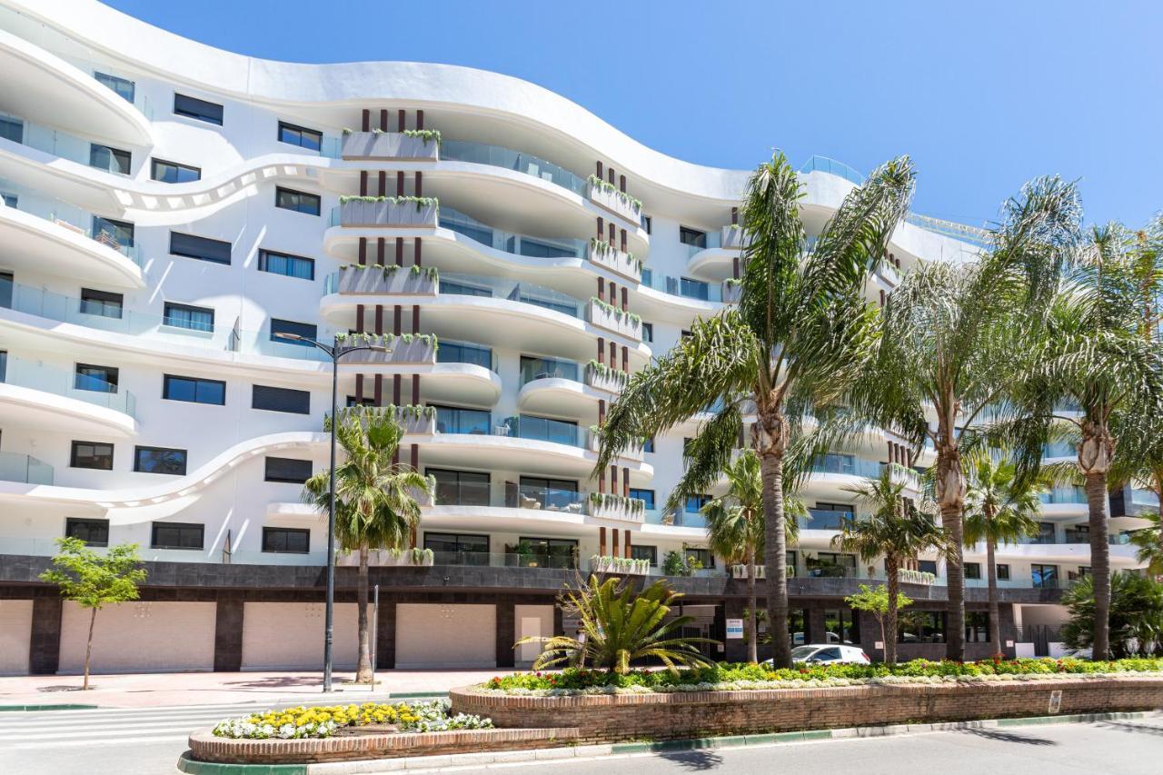 Blue Infinity Luxury Apartment By Ghr Rentals Estepona Exteriör bild