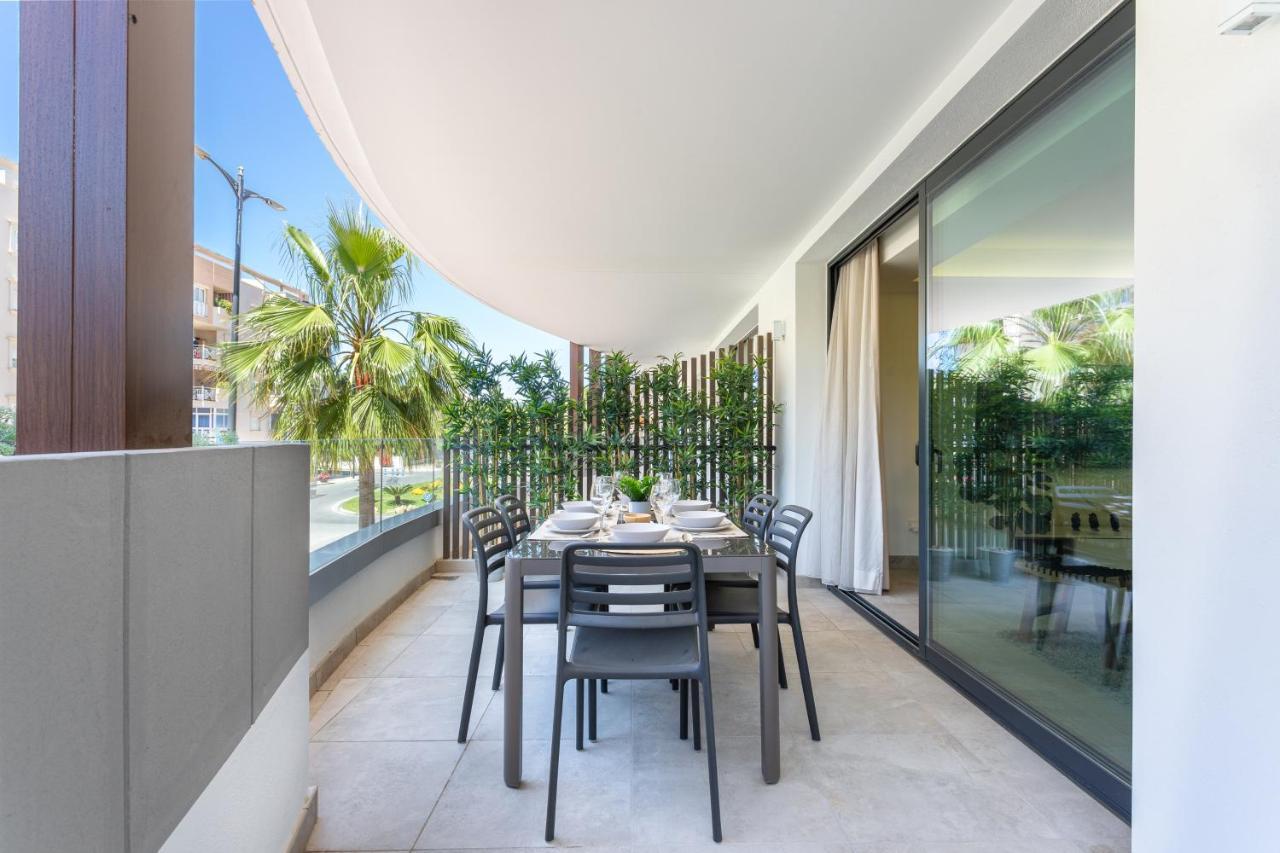 Blue Infinity Luxury Apartment By Ghr Rentals Estepona Exteriör bild